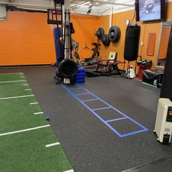RX Fitness Equipment - Rubber floor/turf