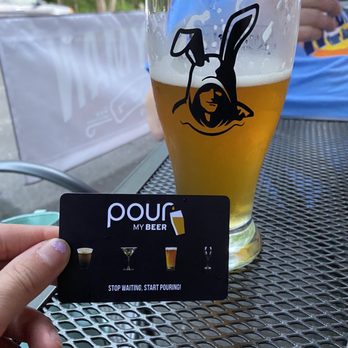 Bunnyman Brewing - Pour card and beer - Breweries Near Me - Fairfax, Virginia