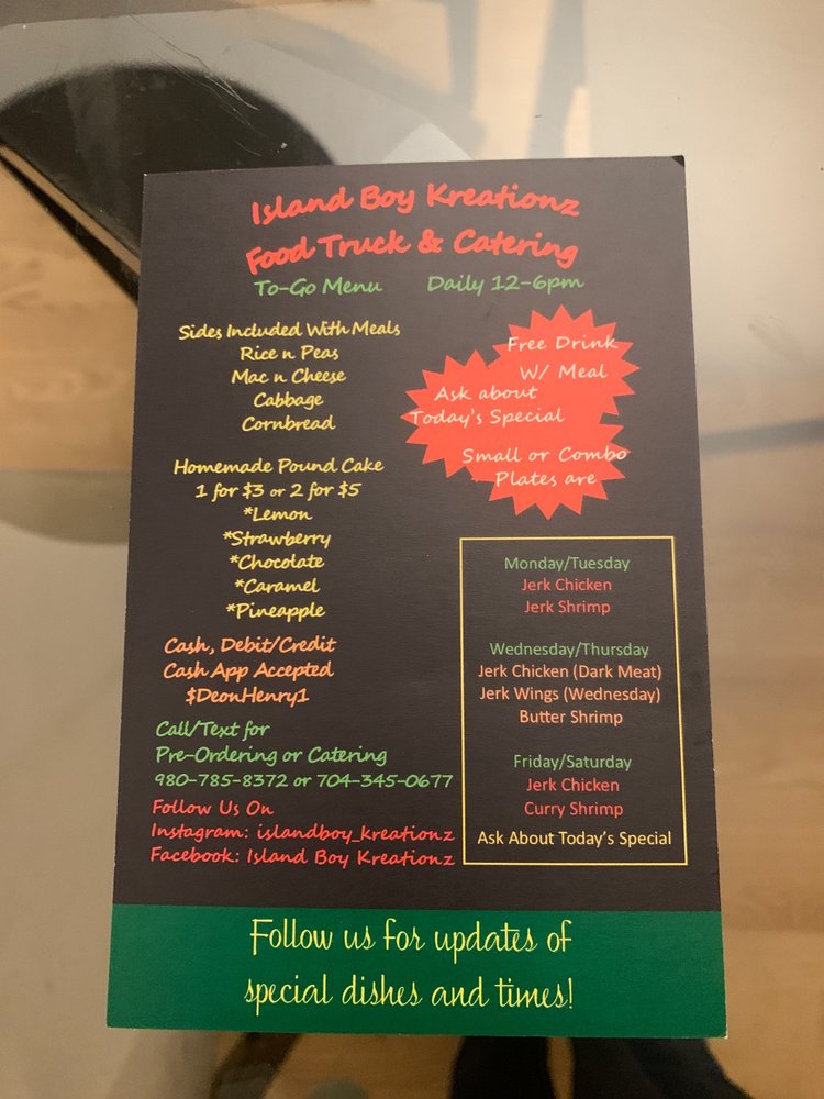 Island Boy Kreationz Food Truck & Catering