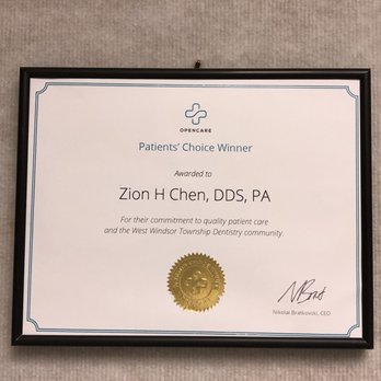 Zion Chen, DDS - Patients' Choice Winner - General Dentistry Near Me - Princeton Junction, New Jersey Zion Chen, DDS - Patients' Choice Winner - General Dentistry Near Me - Princeton Junction, New Jersey