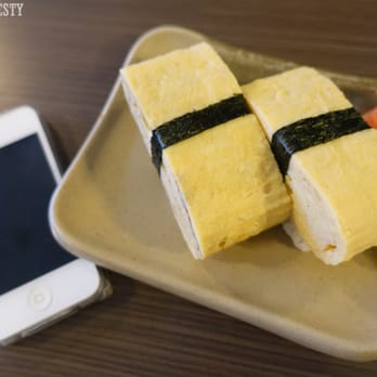 Sushi Tengoku - Tamago egg sushi. - Sushi Bars Near Me - Kensington, NSW