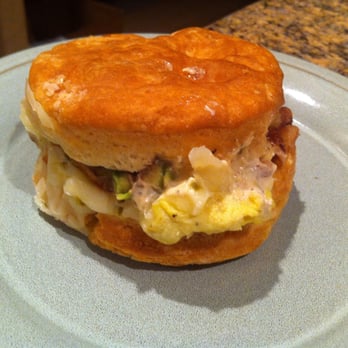 Devil's Teeth Baking Company - Special Breakfast Sandwich (Two Eggs Scrambled, Pepper Jack Cheese, Bacon, Avocado, Lemon-Garlic Aioli, Buttermilk Biscuit, $6.75) - Bakeries Near Me - San Francisco, California Devil's Teeth Baking Company - Special Breakfast Sandwich (Two Eggs Scrambled, Pepper Jack Cheese, Bacon, Avocado, Lemon-Garlic Aioli, Buttermilk Biscuit, $6.75) - Bakeries Near Me - San Francisco, California