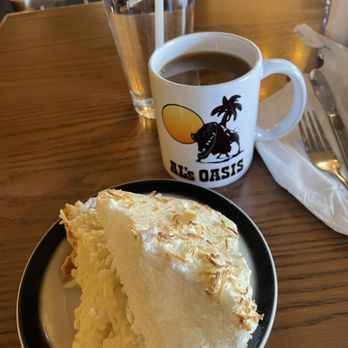 Al's Oasis - Coconut Cream Pie - Salad Near Me - Oacoma, South Dakota