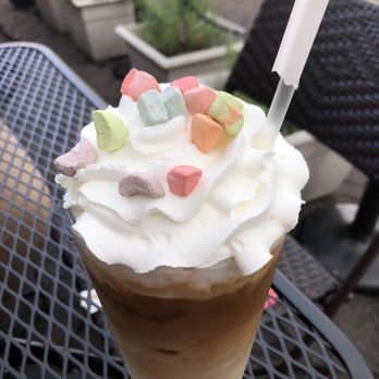Van Gogh's Ear Cafe - Lucky Charms Iced Latte - Cafes Near Me - Union, New Jersey