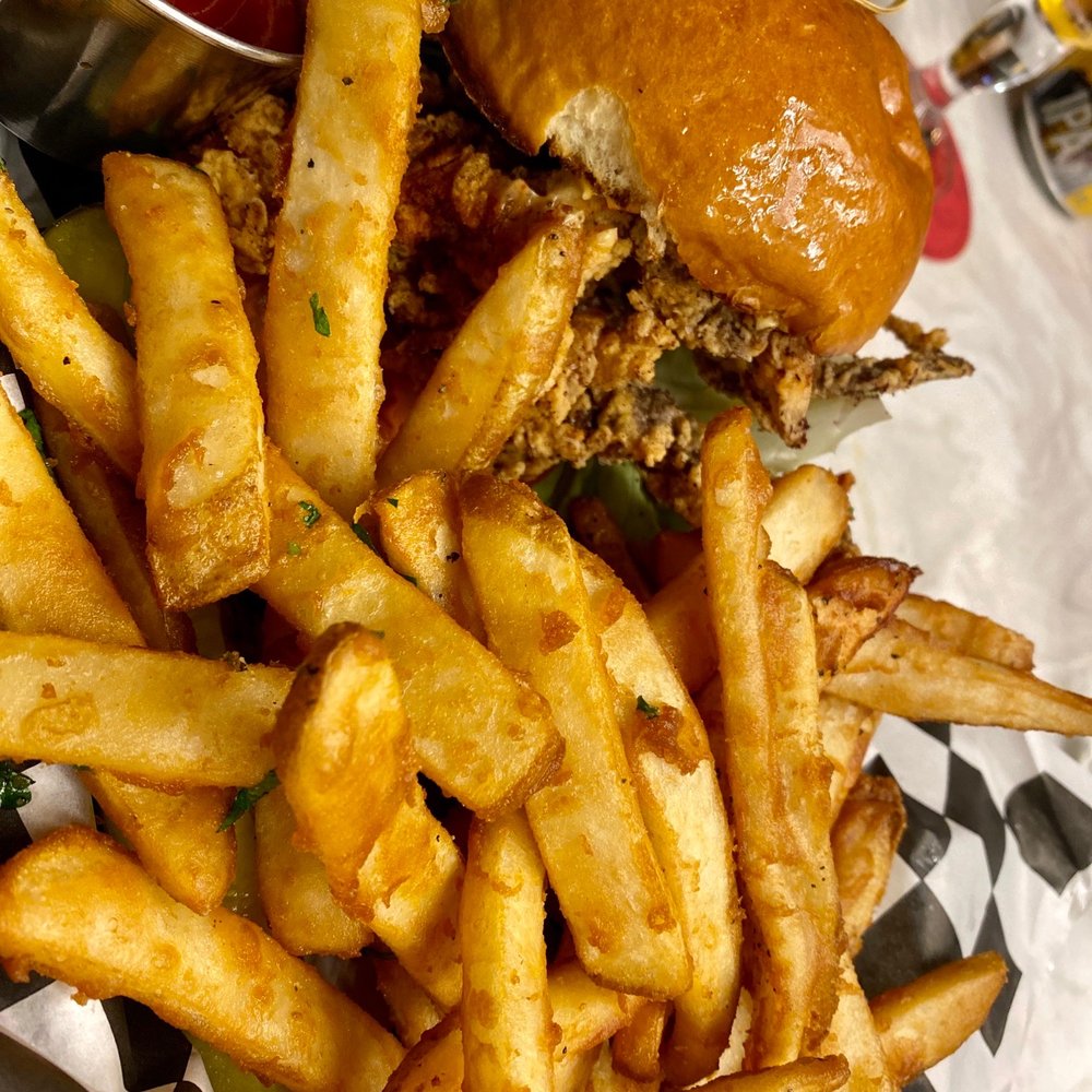 Pier Bar - Soft shell crab sandwich - Seafood Near Me - Philadelphia, Pennsylvania Pier Bar - Soft shell crab sandwich - Seafood Near Me - Philadelphia, Pennsylvania