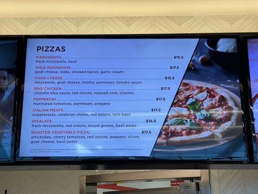 Menu photo 1 Wolfgang Puck Pizza Boston, MA