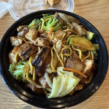 Teriyaki Madness - Spicy Chicken Teriyaki Bowl - Yaki style which meant - Japanese Near Me - Worthington, Ohio Teriyaki Madness - Spicy Chicken Teriyaki Bowl - Yaki style which meant - Japanese Near Me - Worthington, Ohio