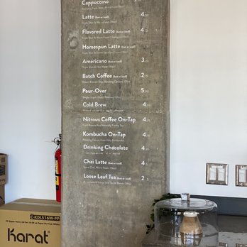 Inclusion Coffee - Drink menu - Coffee & Tea Near Me - Arlington, Texas