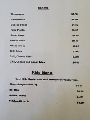 Menu photo 2 Burning Daylight Grill Odon, IN
