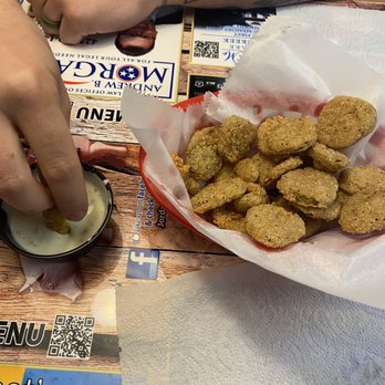 Jordan's Bar-B-Q - Fried Pickle Chips With Ranch Dressing - Barbeque Near Me - Cleveland, Tennessee