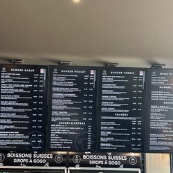 Holy Cow! - Swiss menu
