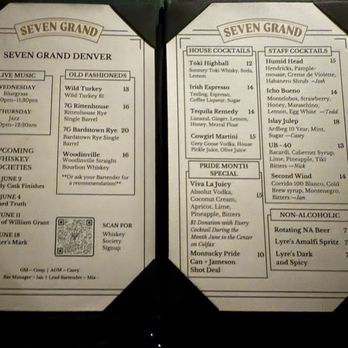 Seven Grand - Lounges Near Me - Denver, Colorado Seven Grand - Lounges Near Me - Denver, Colorado