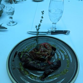 Metro Bis - Flank steak with some of the best ratatouille I have ever had - New American Near Me - Simsbury, Connecticut