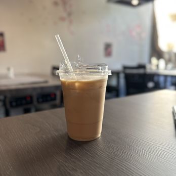 Wara Cafe - Vanilla Latte with Oat Milk - Cafes Near Me - Chino, California Wara Cafe - Vanilla Latte with Oat Milk - Cafes Near Me - Chino, California