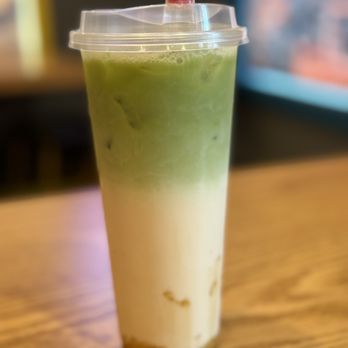 Akatsuki - Matcha Ice Latte - Japanese Near Me - Hamden, Connecticut