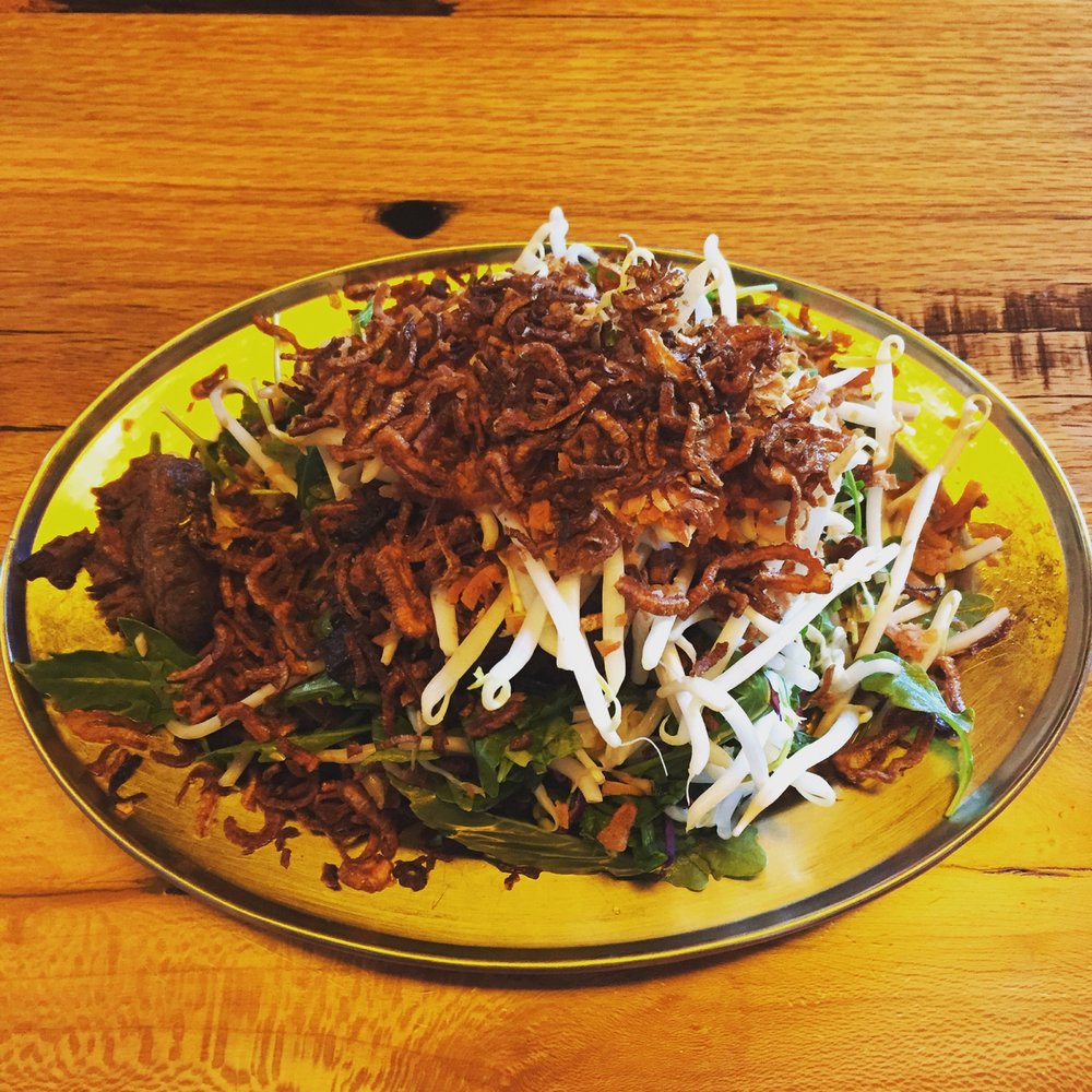 Spork - Thai steak salad! - large portions but needs more beef - Mexican Near Me - Bend, Oregon Spork - Thai steak salad! - large portions but needs more beef - Mexican Near Me - Bend, Oregon