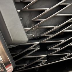 Bugs and spiderwebs found on front grill