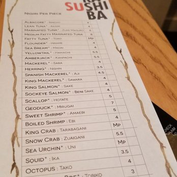 Sushi Kashiba - Menu for sushi - Japanese Near Me - Seattle, Washington Sushi Kashiba - Menu for sushi - Japanese Near Me - Seattle, Washington