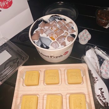 Meet Fresh - Ice Grass Jelly Signature & Mung Bean Cakes - Desserts Near Me - Irvine, California Meet Fresh - Ice Grass Jelly Signature & Mung Bean Cakes - Desserts Near Me - Irvine, California