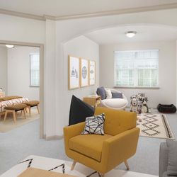Camden Waterford Lakes Apartments - Apartment home with flex space for a home office or hobby room at Camden Waterford Lakes in Orlando Florida
