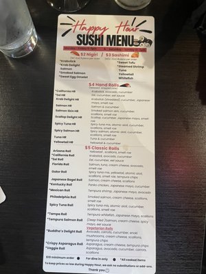 Menu photo 6 Sushi Alive Tampa, FL