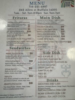 Menu photo 3 El Coquito Buffalo, NY Menu photo 3 El Coquito Buffalo, NY