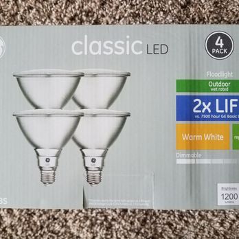 Lowe's Home Improvement - $29.98 for the pack of 4 light bulbs. - Hardware Stores Near Me - Evans, Georgia Lowe's Home Improvement - $29.98 for the pack of 4 light bulbs. - Hardware Stores Near Me - Evans, Georgia
