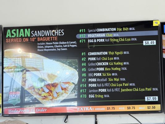 Menu photo 2 Lee’s Sandwiches San Diego, CA Menu photo 2 Lee’s Sandwiches San Diego, CA