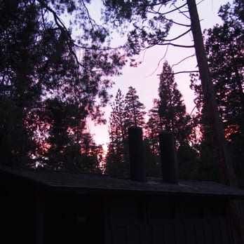 Redwood Meadow Campground - night view - Campgrounds Near Me - Springville, California Redwood Meadow Campground - night view - Campgrounds Near Me - Springville, California