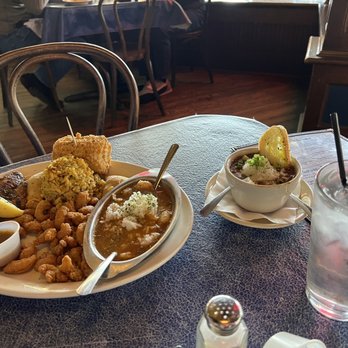 Blind Tiger - Cajun Sampler comes with a cup of Gumbo - Cajun/Creole Near Me - Shreveport, Louisiana