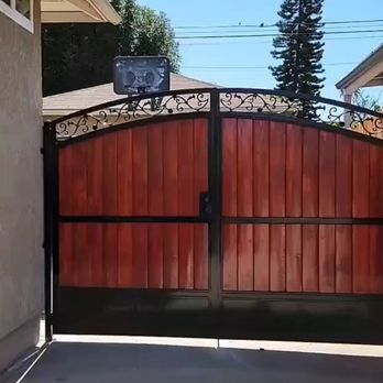 Ramos Iron works - Driveway Gate installed - Fences & Gates Near Me Ramos Iron works - Driveway Gate installed - Fences & Gates Near Me