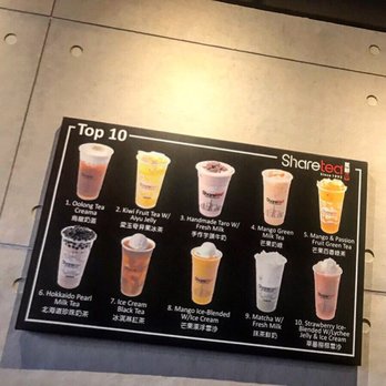 Sharetea - Menu (Top 10) - Bubble Tea Near Me - Coquitlam, British Columbia Sharetea - Menu (Top 10) - Bubble Tea Near Me - Coquitlam, British Columbia