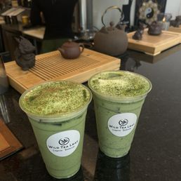 Iced matcha Iced matcha