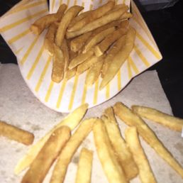 This McDonald's gave me some nasty old fries in the drive-thru.The lady had an attitude This McDonald's gave me some nasty old fries in the drive-thru.The lady had an attitude