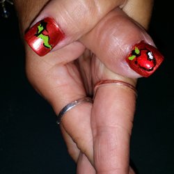 The Wild Iris - Time for school nails