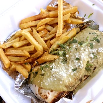 Paraiso Rosel - Tex-Mex Burrito w/ Green Sauce - Mexican Near Me - Reading, Pennsylvania
