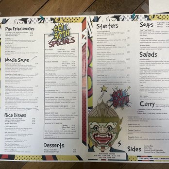 Soi 30th - Menu - Thai Near Me - San Diego, California Soi 30th - Menu - Thai Near Me - San Diego, California
