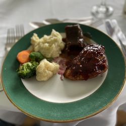 Main Dining Room - Grand Hotel - Stout Lacquered Beef Short Rib