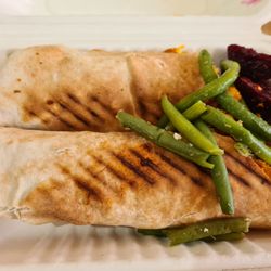Café Mozaic - Large lemon chilli chicken wrap with 3 sides, £8