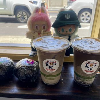 Ajitama - our onigiris and drinks - Japanese Near Me - Honolulu, Hawaii