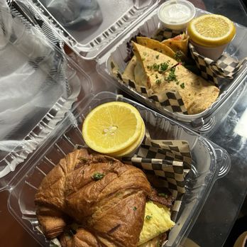Wildflower Cafe - Good Morning Butter Croissant Breakfast Spanish Breakfast Burrito Breakfast - Breakfast & Brunch Near Me - Clearwater, Florida