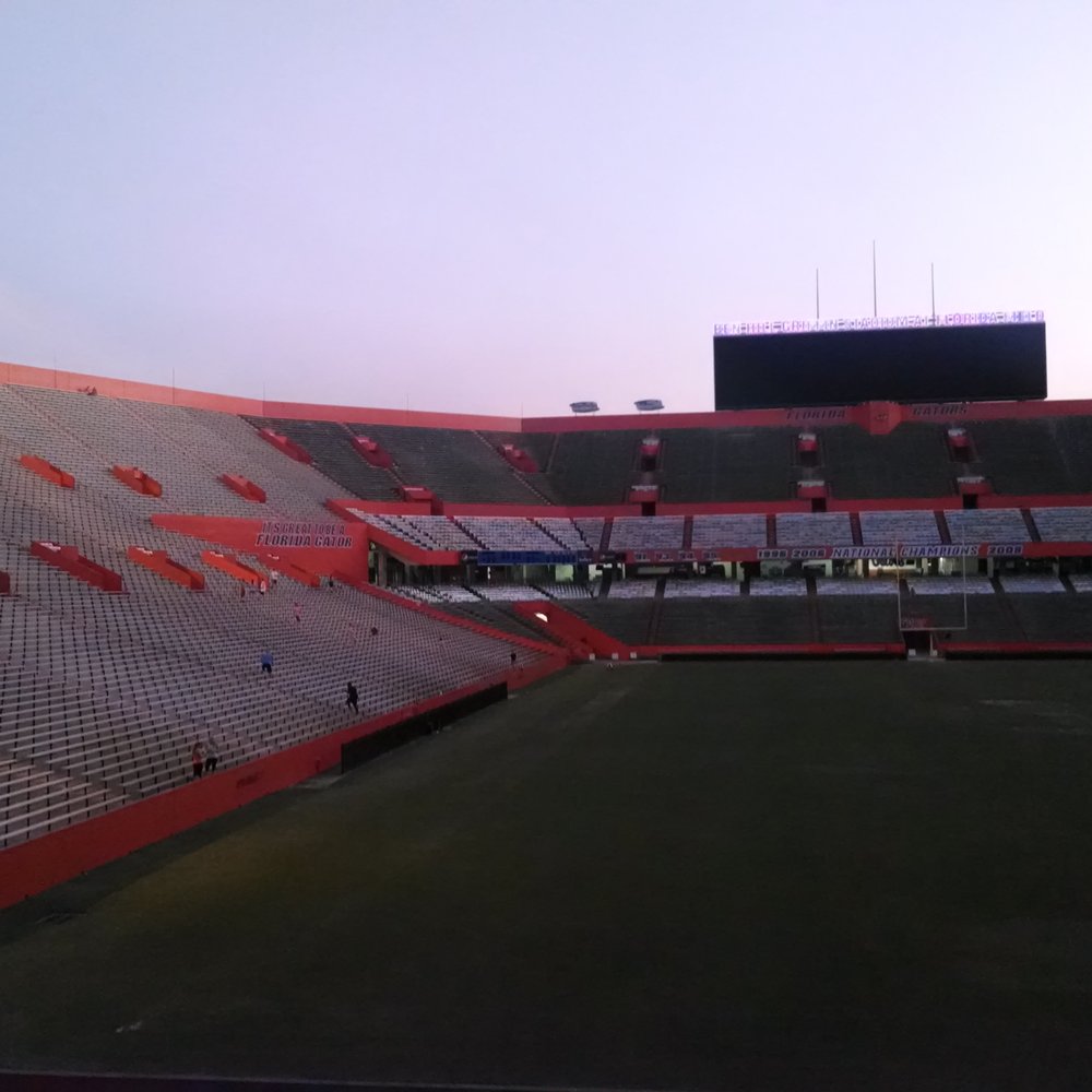 Ben Hill Griffin Stadium - Sun is setting. - Stadiums & Arenas Near Me - Gainesville, Florida Ben Hill Griffin Stadium - Sun is setting. - Stadiums & Arenas Near Me - Gainesville, Florida