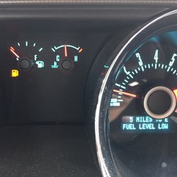 Thorntons - I'm i the only one who does this? At least I made it to the pump.