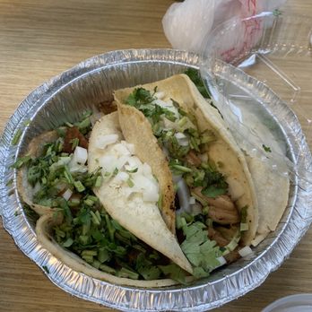 La Bamba - Tacos de Carnitas (corn tortillas) - Mexican Near Me - Greensboro, North Carolina La Bamba - Tacos de Carnitas (corn tortillas) - Mexican Near Me - Greensboro, North Carolina