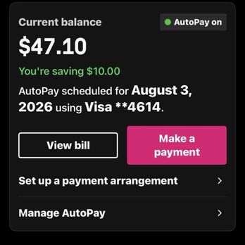T-Mobile Experience Store - This is what they are charging me now even I though I put autopay They didn't specified there was a time frame - Mobile Phones Near Me - Panorama City, California T-Mobile Experience Store - This is what they are charging me now even I though I put autopay They didn't specified there was a time frame - Mobile Phones Near Me - Panorama City, California
