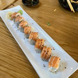 Salmon Truffle Roll