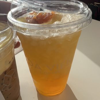 Da Vien Coffee - Peach tea - Desserts Near Me - Westminster, California
