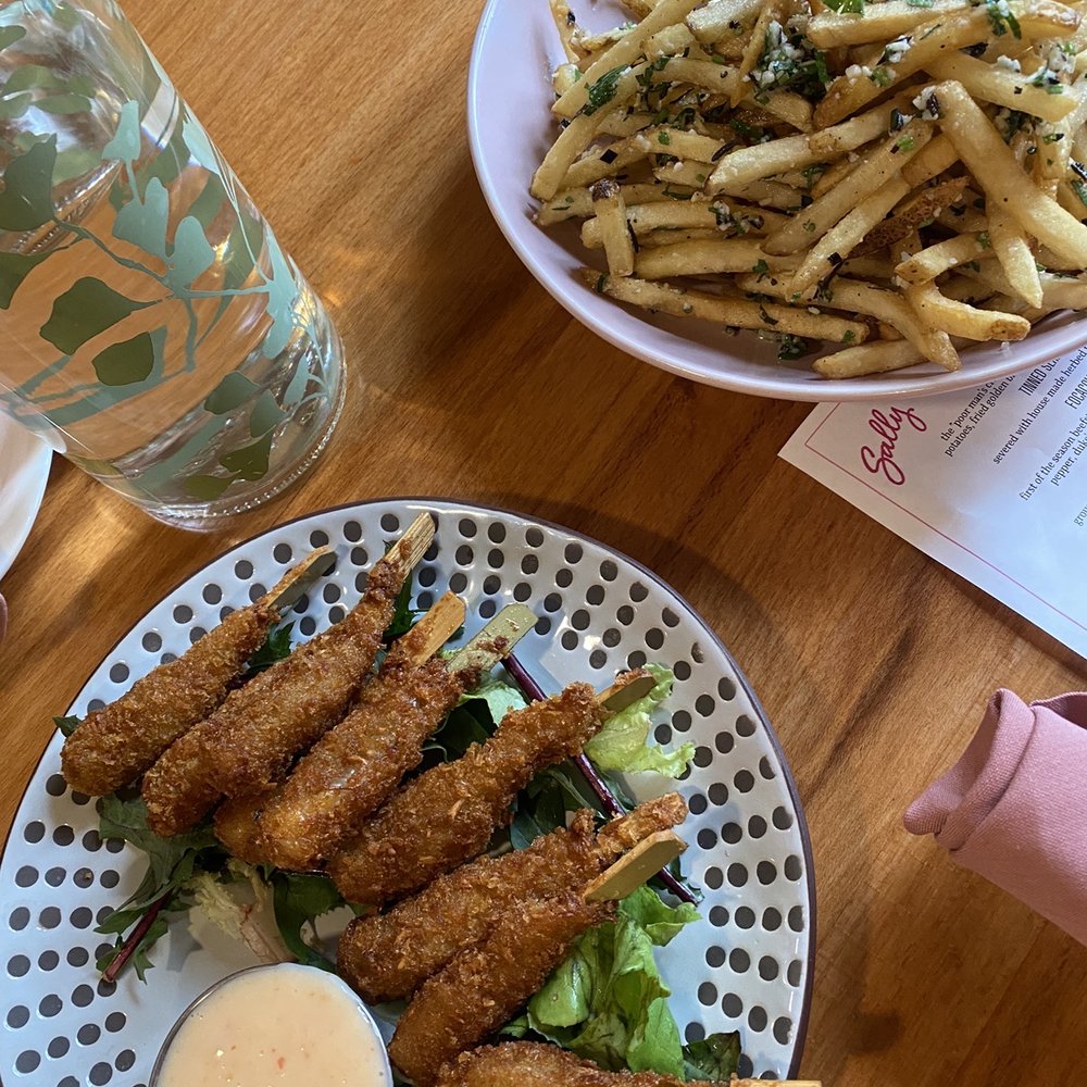 Sally O's - New shrimp from happy hour menu & truffle fries - Bars Near Me - Baltimore, Maryland Sally O's - New shrimp from happy hour menu & truffle fries - Bars Near Me - Baltimore, Maryland