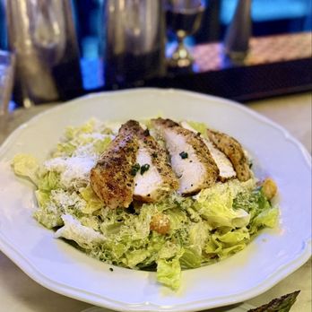 Loch Bar - Philly - Cesar salad with grilled chicken breast - Seafood Near Me - Philadelphia, Pennsylvania