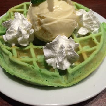 Monster Pho - Don't let the green throw you off. The pandan waffle is delicious! - Vietnamese Near Me - Oakland, California